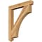 Ekena Millwork Westlake Arts & Crafts Rough Sawn Bracket, Western Red Cedar, 4"W x 32"D x 38"H BKT04X32X38WTL03RWR - alternate 1